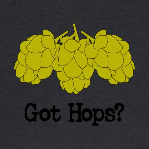 Beer Hops T-shirt by jorgemonteon1